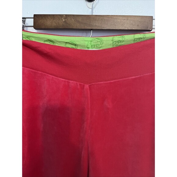 Adidas Velour Joggers XL – Red w/ Pink Undertone, Y2K Streetwear - Picture 2 of 12